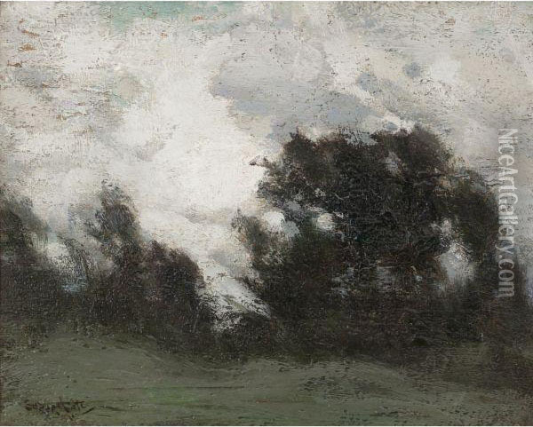 A September Breeze, Grey Day Oil Painting - Marc-Aurele Foy De Suzor-Cote