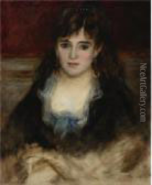 Portrait De Nini Oil Painting - Pierre Auguste Renoir
