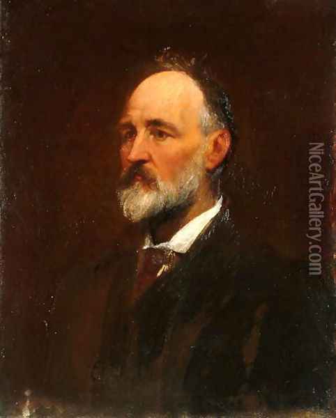 George Andrews, 1898 Oil Painting - George Frederick Watts