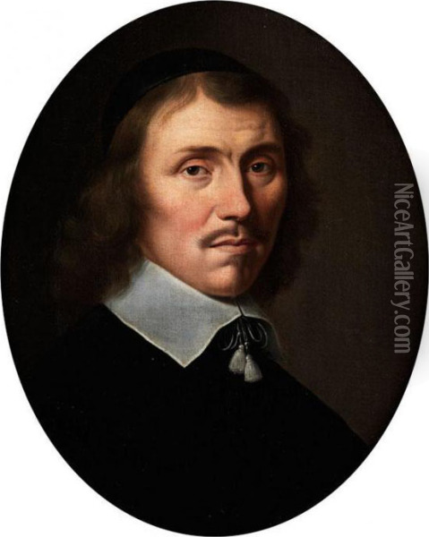 Portraitbildnis Eines Mannes Oil Painting - Philippe de Champaigne