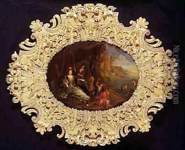 Madame de Maintenon Oil Painting - Caspar Netscher