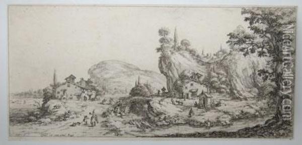 <le Retour De La Chasse>, [1617-18] Oil Painting - Jacques Callot