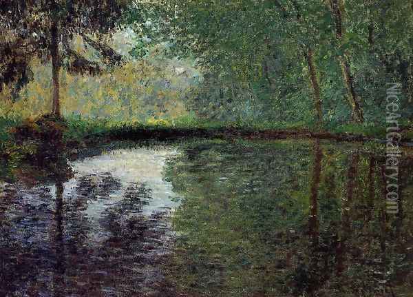 The Pond At Montgeron2 Oil Painting - Claude Oscar Monet