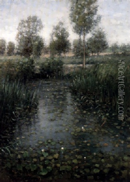 Sommarlandskap, Chantilly Oil Painting - Per Ekstroem