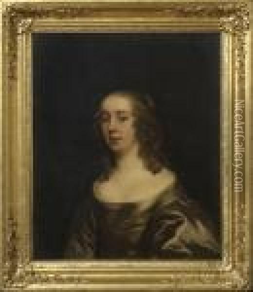 Portrait Of A Young Woman Oil Painting - Sir Peter Lely