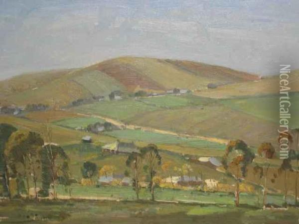 Rural Landscape Oil Painting - Robert Waden