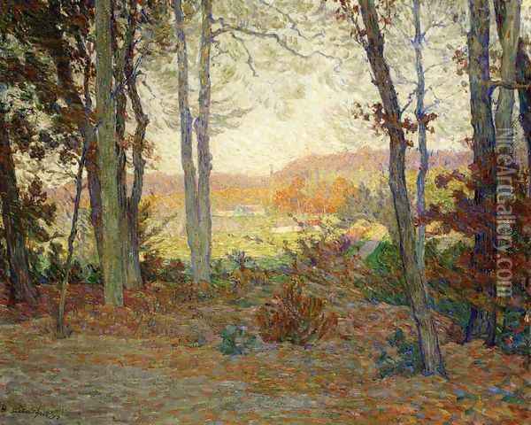 Landscape with House in the Woods in Saint Thomas, Antilles Oil Painting - Henri Lebasque