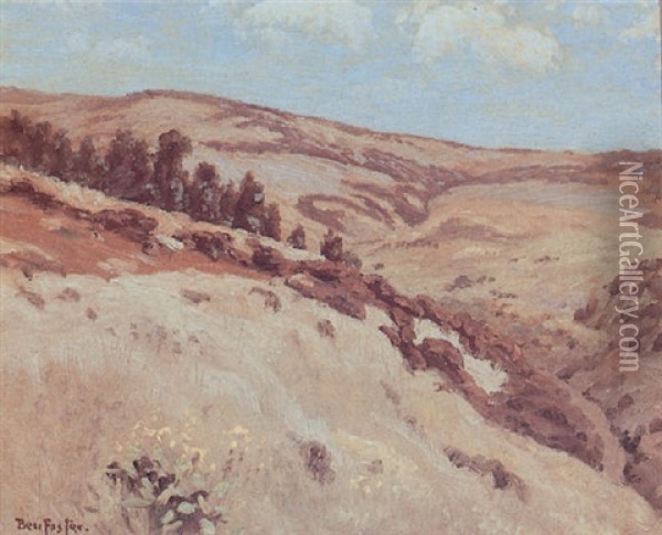 Golden Hills Oil Painting - Ben Foster
