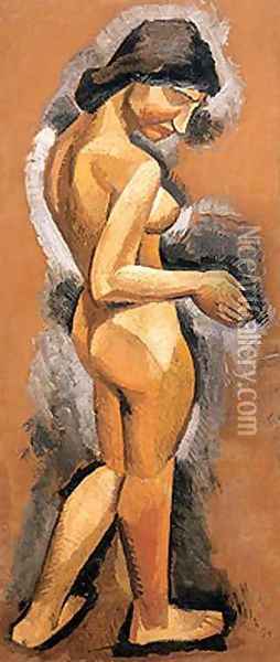 Nudo Oil Painting - Roger de La Fresnaye