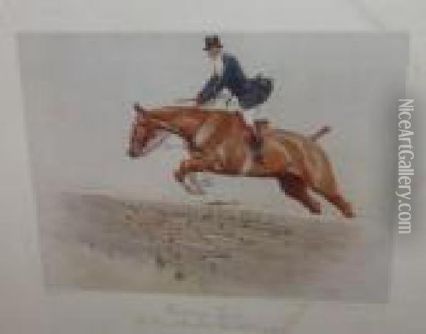 Hunting Types Oil Painting - Cecil Charles Aldin