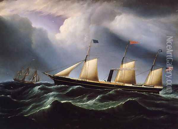 Star of the South Oil Painting - James E. Buttersworth