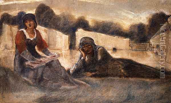 Le Chant D'Amour Oil Painting - Sir Edward Coley Burne-Jones