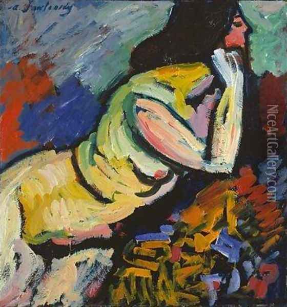 Nude Oil Painting - Alexei Jawlensky