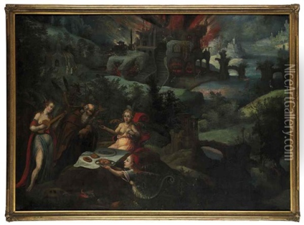 The Tempation Of Saint Anthony Oil Painting -  Pozzoserrato
