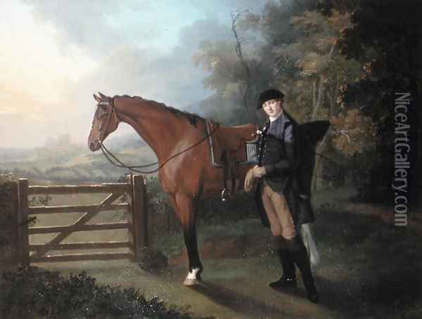 Portrait of Sir Patrick Blake, MP, 1773 Oil Painting - George Carter