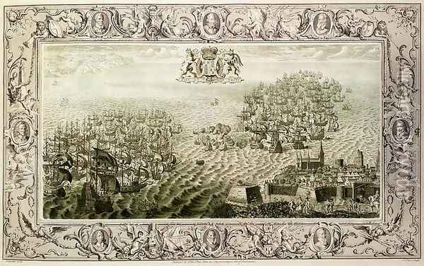 Armada, 1739 2 Oil Painting - John Pine