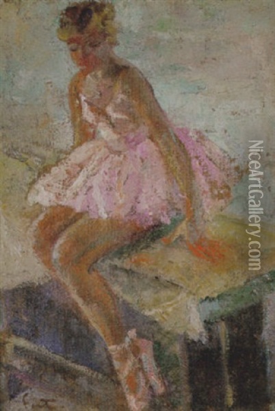 Bailarina Oil Painting -  Fortuney