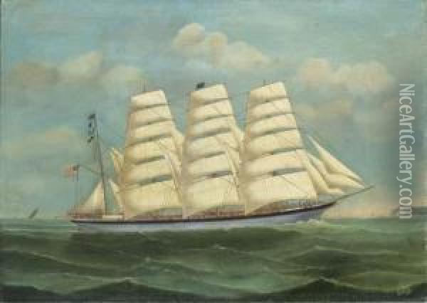Sailing In Choppy Waters Oil Painting - Lai Fong