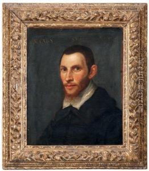 Ritratto Di Giovane Uomo Oil Painting - Domenico Tintoretto