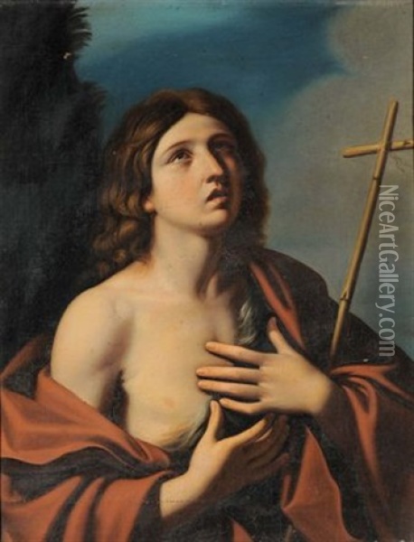 San Giovanni Battista Oil Painting - Benedetto Gennari the Younger