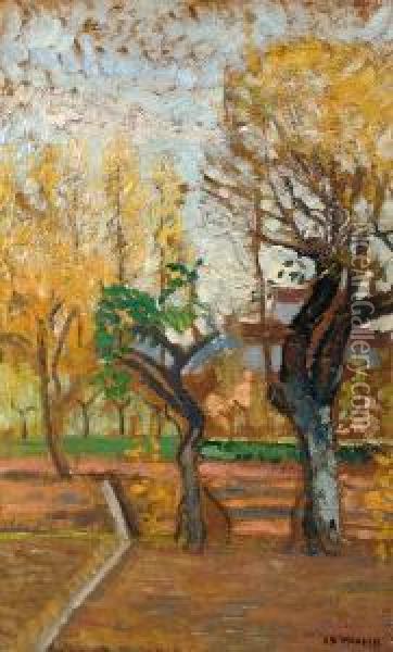 A View In Hampstead Oil Painting - James Bolivar Manson