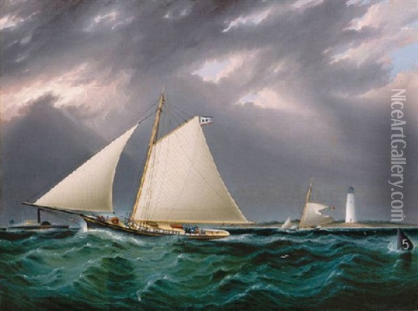 The Match Between The Yachts 
