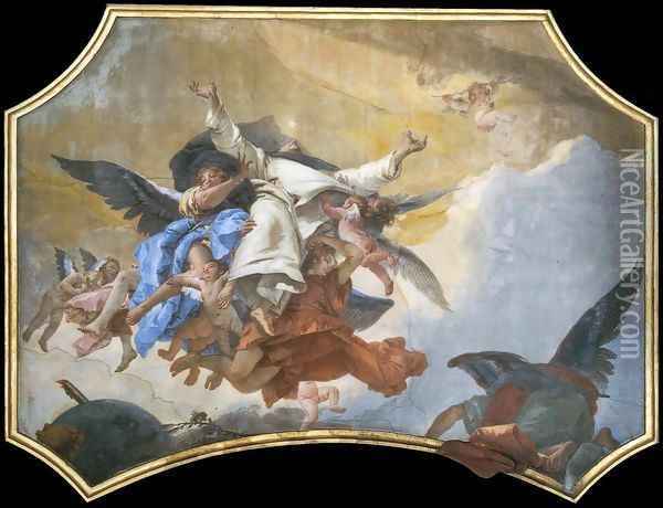 The Glory of St Dominic Oil Painting - Giovanni Battista Tiepolo