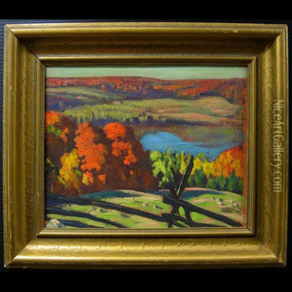 Autumn - Haliburton Oil Painting - Joseph Ernest Sampson