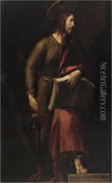 St. John The Evangelist Oil Painting - Pier Francesco Cittadini Il Milanese