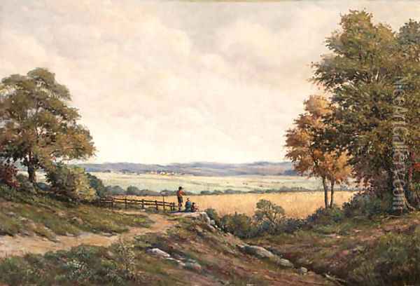 Lookout Point Oil Painting - Wilson Henry Irvine