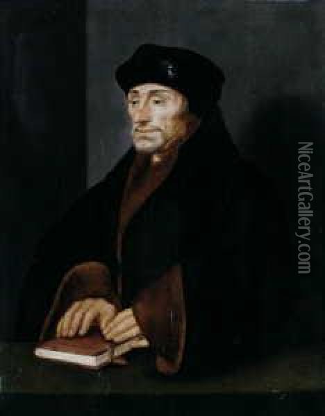 D.j. , Nachfolge Oil Painting - Hans Holbein the Younger