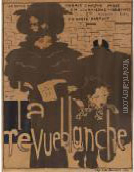 La Revue Blanche Oil Painting - Pierre Bonnard