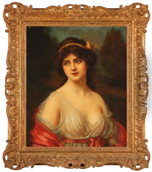 Portrait Of A Lady Oil Painting - Abbey Altson
