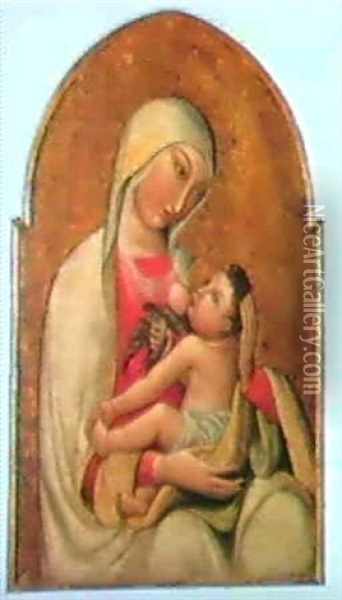 Vierge A L'enfant Oil Painting - Giovanni dal Ponte