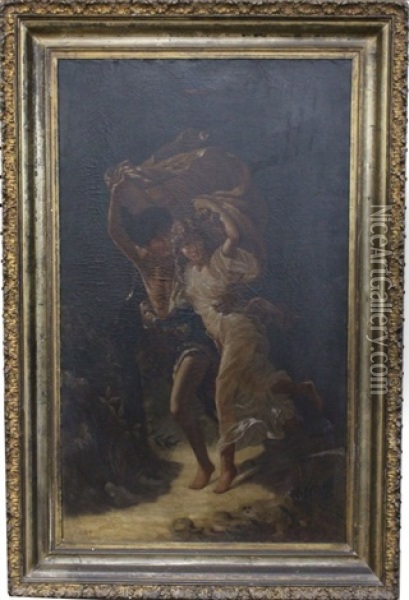 Classical Figure Scene Oil Painting - Pierre Auguste Cot