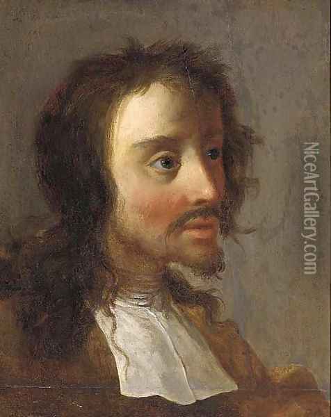 Portrait of a man Oil Painting - Lucas De Wael