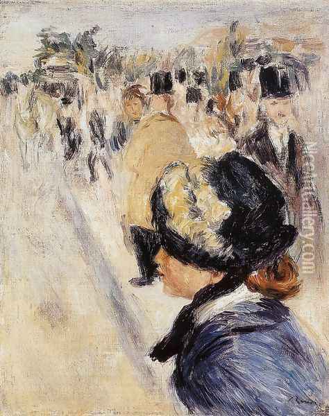 Le Place Clichy Oil Painting - Pierre Auguste Renoir