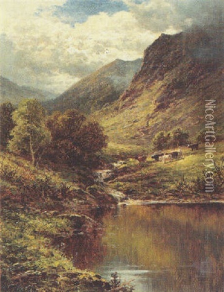 Loch Etive Oil Painting - Henry Decon Hillier