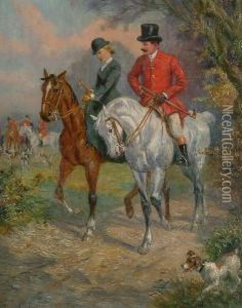The Amorous Huntsman Oil Painting - William Irving