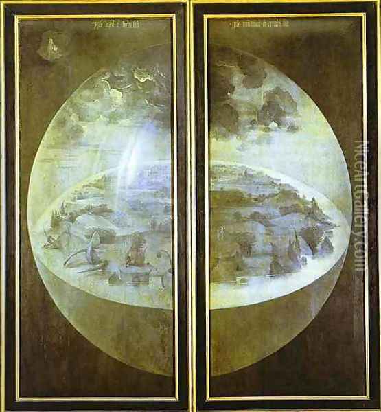 Creation of the World Oil Painting - Hieronymous Bosch