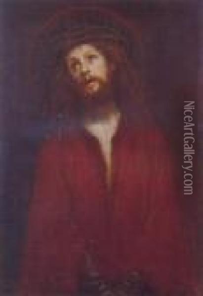 Christ Oil Painting - Jean-Georges Beraud