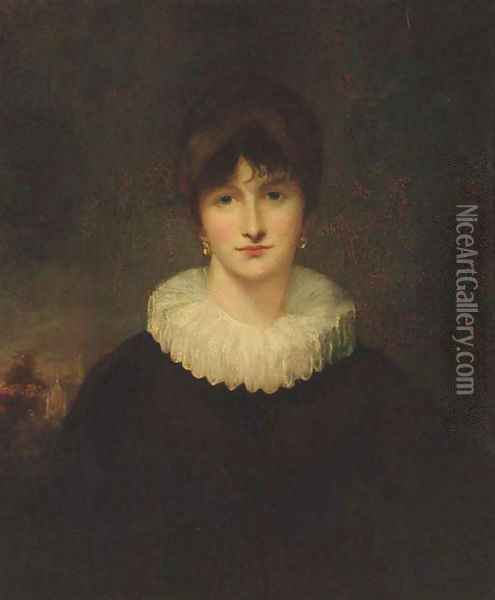 Portrait of a lady Oil Painting - John Opie