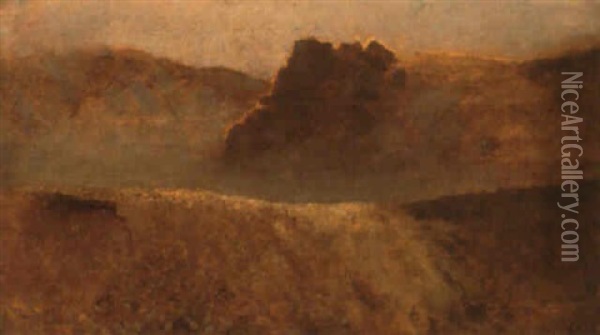 Paesaggi Vesuviano Oil Painting - Giuseppe de Nittis