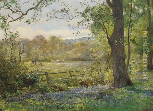 Springtime Oil Painting - George Vicat Cole