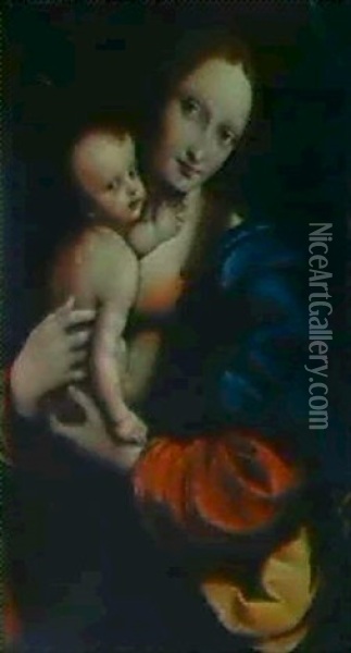 La Virgen Con El Nino Oil Painting -  Giampietrino