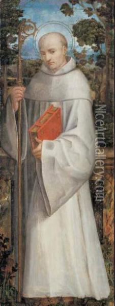 San Domenico Oil Painting - Marco d' Oggiono