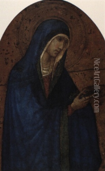 The Mater Dolorosa Oil Painting - Agnolo di Taddeo Gaddi