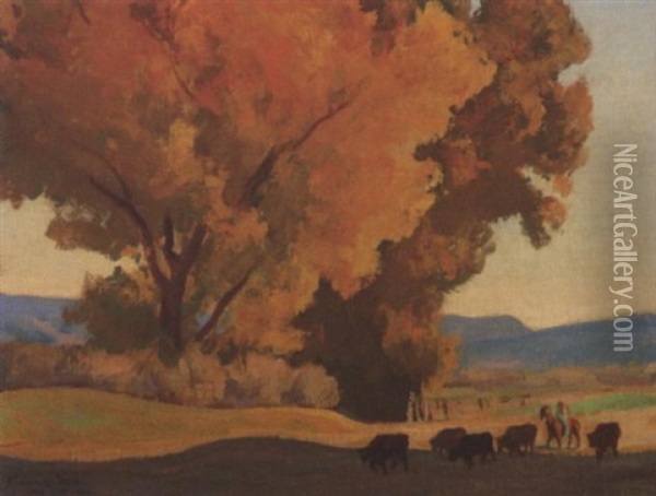 Utah Oil Painting - Maynard Dixon