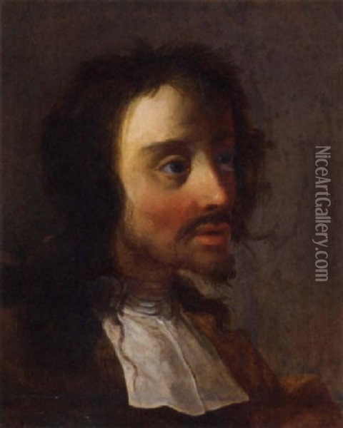 Portrait Of A Man Oil Painting - Lucas Janszen de Wael