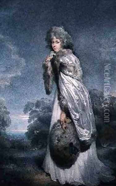 Miss Farren Oil Painting - Sir Thomas Lawrence